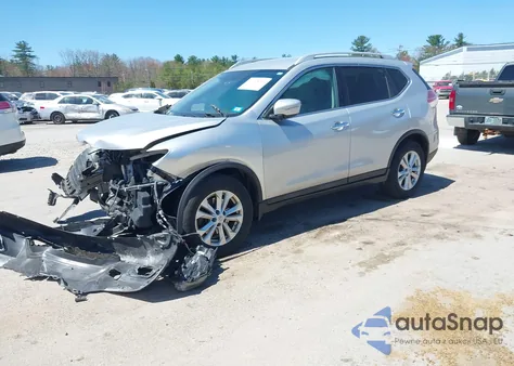 2014 Nissan Rogue Sv from USA, damaged, VIN 5N1AT2MK7EC855279